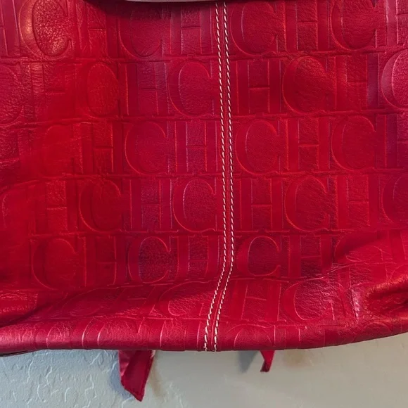 Carolina Herrera Red Tote Bag​​​​
